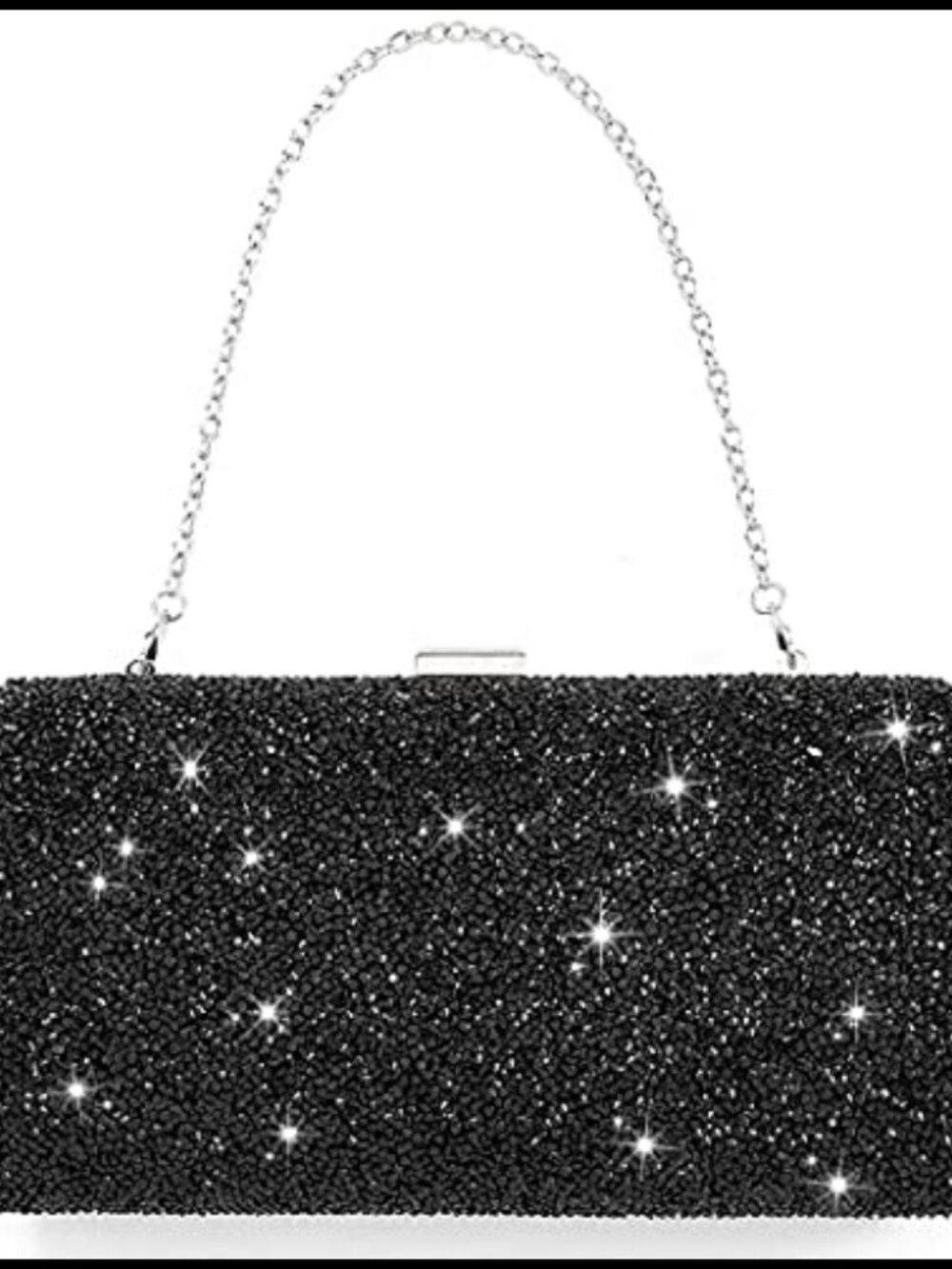 Rhinestone Clutch Purse Bling Evening Bag Double Sided Diamond Handbag
